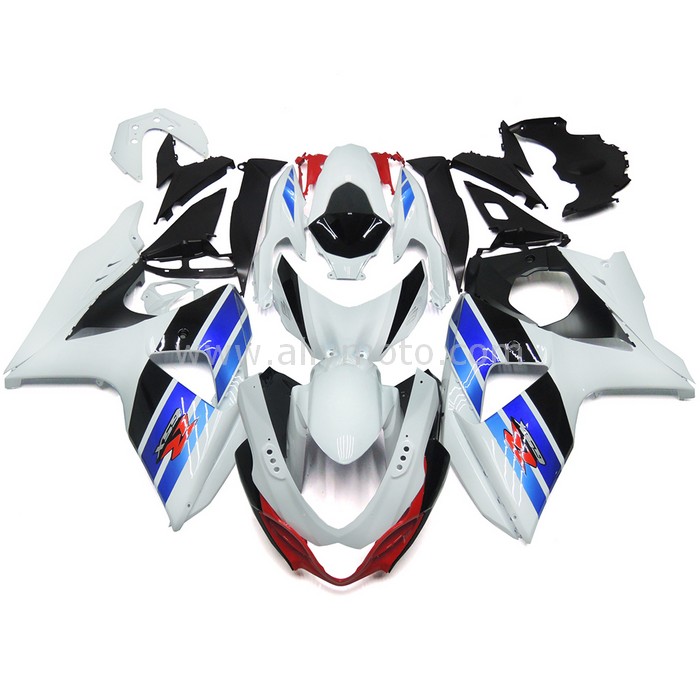 0402 Fairing Suzuki GSXR1000 K9 09 10 11 12 13 14 White Black Blue 0402 Fairing Suzuki GSXR1000 K9 09 10 11 12 13 14 White Black Blue